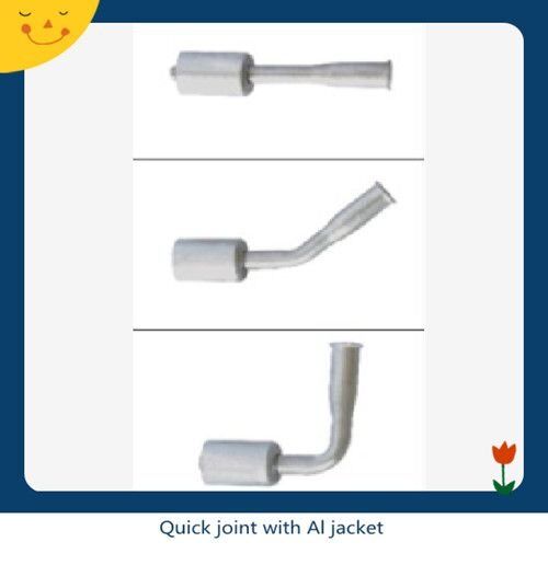 Quick joint with Al jacket Quick joint with Al jacket