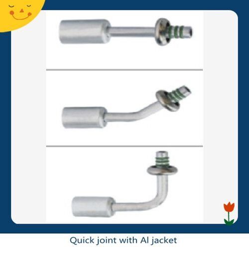 Quick joint with Al jacket Quick joint with Al jacket